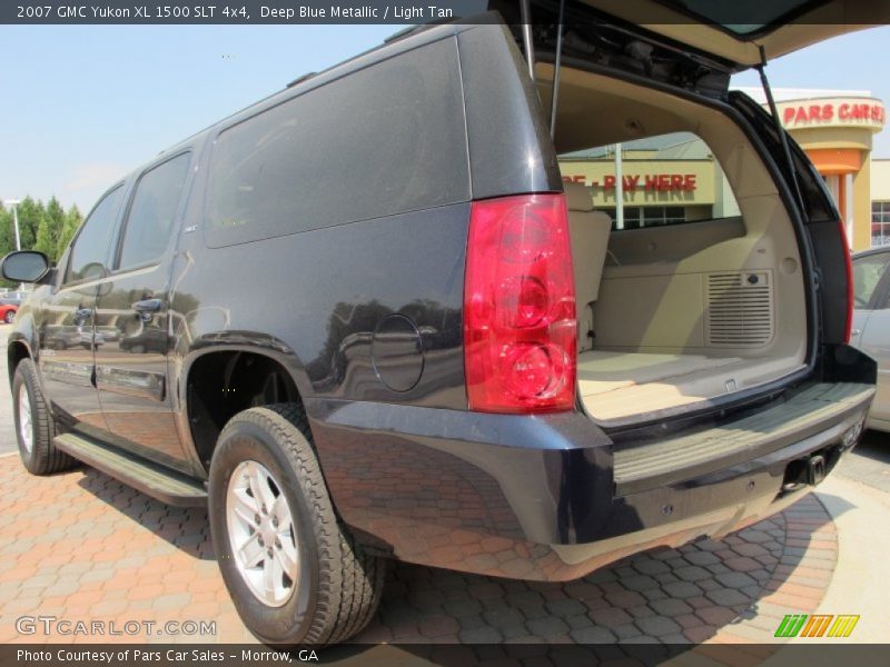 Deep Blue Metallic / Light Tan 2007 GMC Yukon XL 1500 SLT 4x4