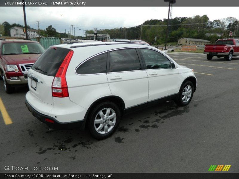 Taffeta White / Gray 2007 Honda CR-V EX-L