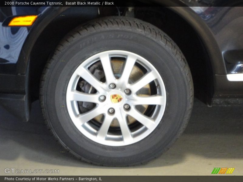 Basalt Black Metallic / Black 2008 Porsche Cayenne Tiptronic