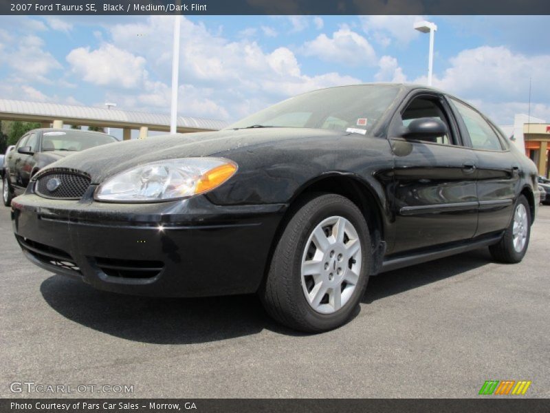 Black / Medium/Dark Flint 2007 Ford Taurus SE