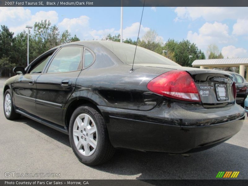 Black / Medium/Dark Flint 2007 Ford Taurus SE