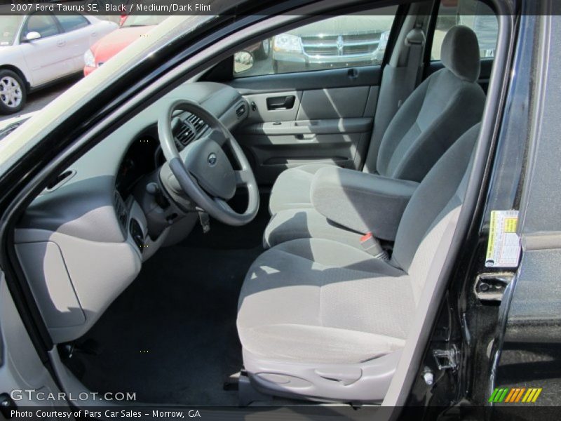 Black / Medium/Dark Flint 2007 Ford Taurus SE