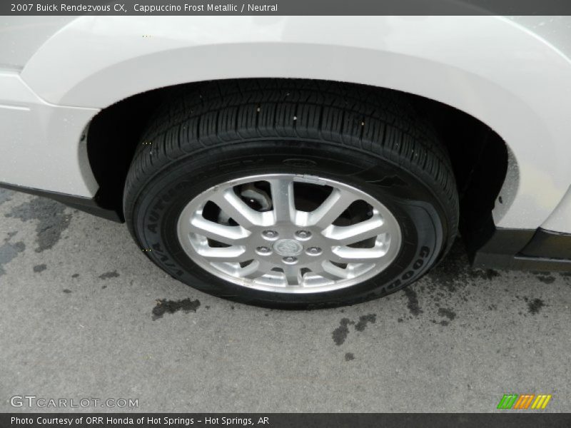 Cappuccino Frost Metallic / Neutral 2007 Buick Rendezvous CX