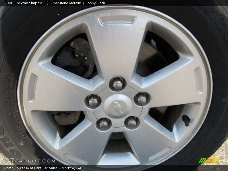 Silverstone Metallic / Ebony Black 2006 Chevrolet Impala LT