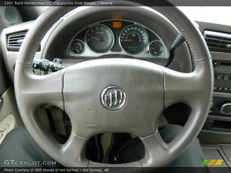  2007 Rendezvous CX Steering Wheel