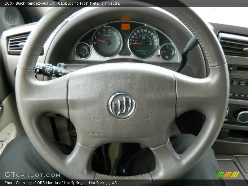  2007 Rendezvous CX Steering Wheel