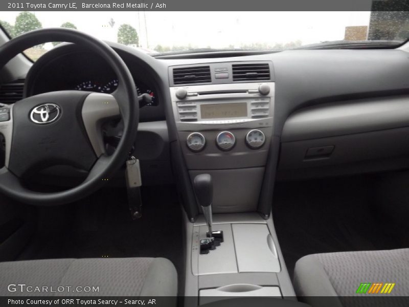 Barcelona Red Metallic / Ash 2011 Toyota Camry LE
