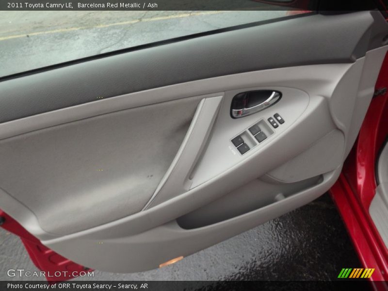 Barcelona Red Metallic / Ash 2011 Toyota Camry LE