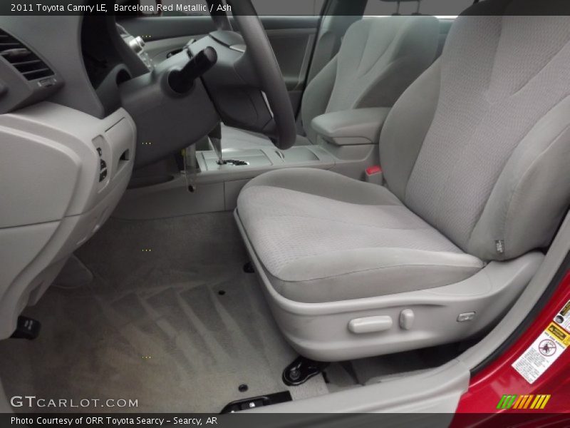Barcelona Red Metallic / Ash 2011 Toyota Camry LE