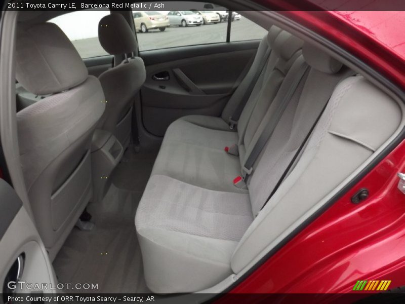 Barcelona Red Metallic / Ash 2011 Toyota Camry LE
