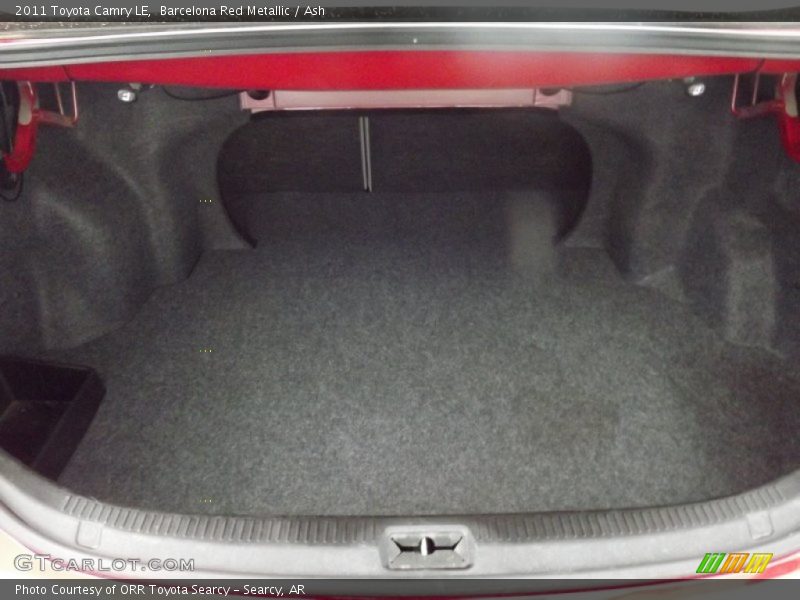 Barcelona Red Metallic / Ash 2011 Toyota Camry LE