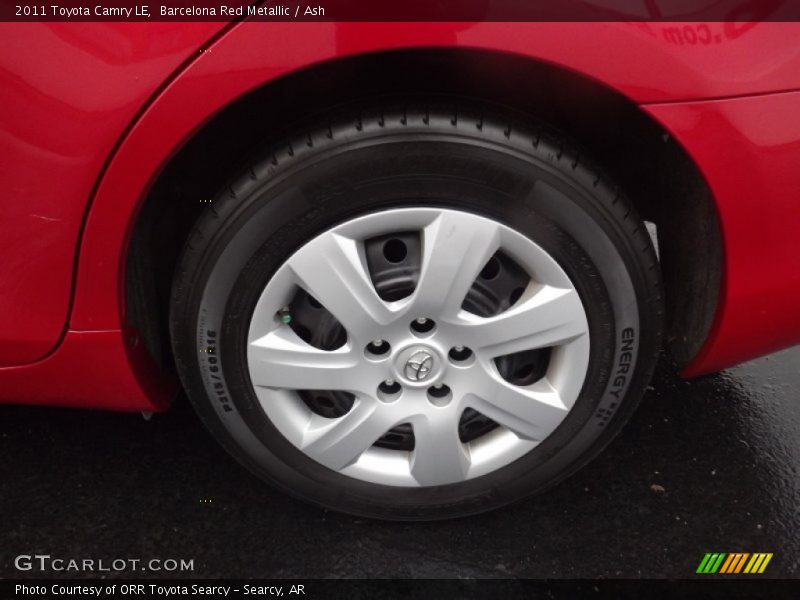 Barcelona Red Metallic / Ash 2011 Toyota Camry LE