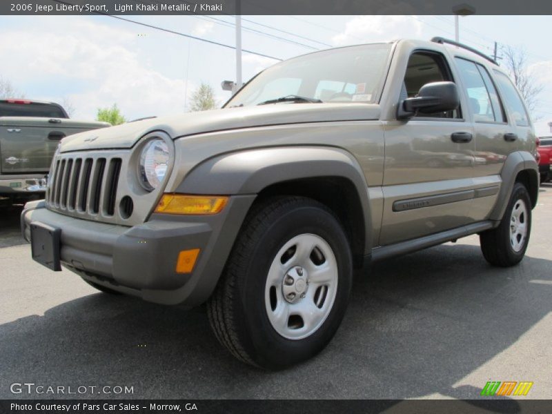 Light Khaki Metallic / Khaki 2006 Jeep Liberty Sport