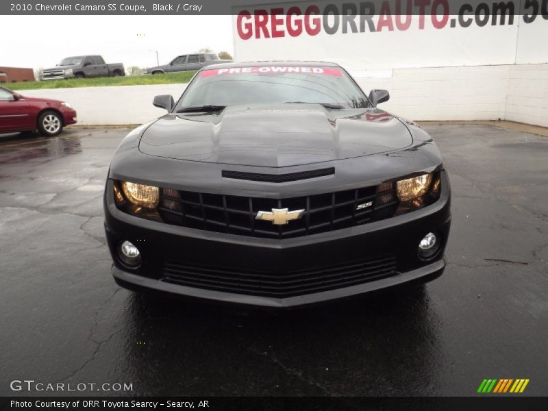 Black / Gray 2010 Chevrolet Camaro SS Coupe