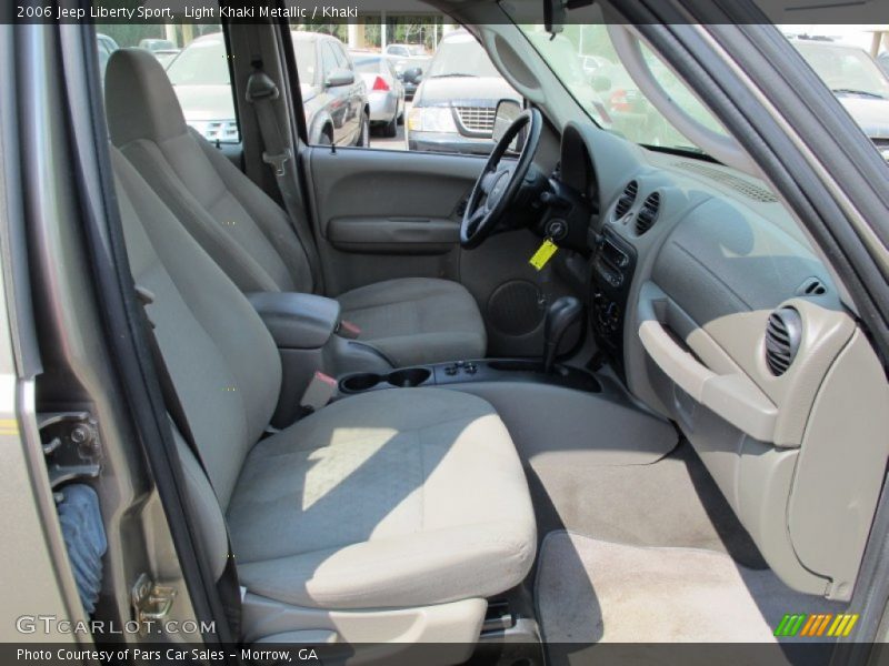 Light Khaki Metallic / Khaki 2006 Jeep Liberty Sport