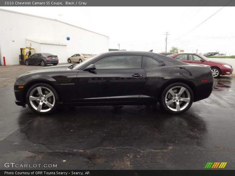 Black / Gray 2010 Chevrolet Camaro SS Coupe