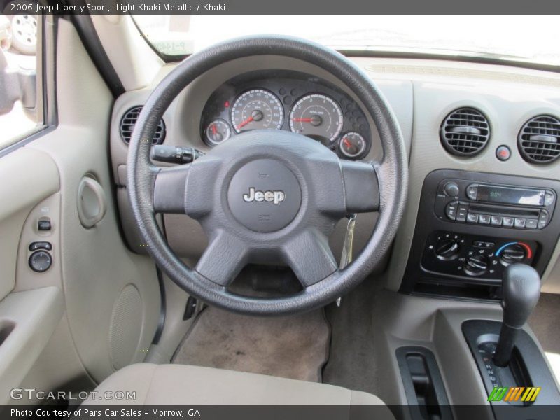 Dashboard of 2006 Liberty Sport