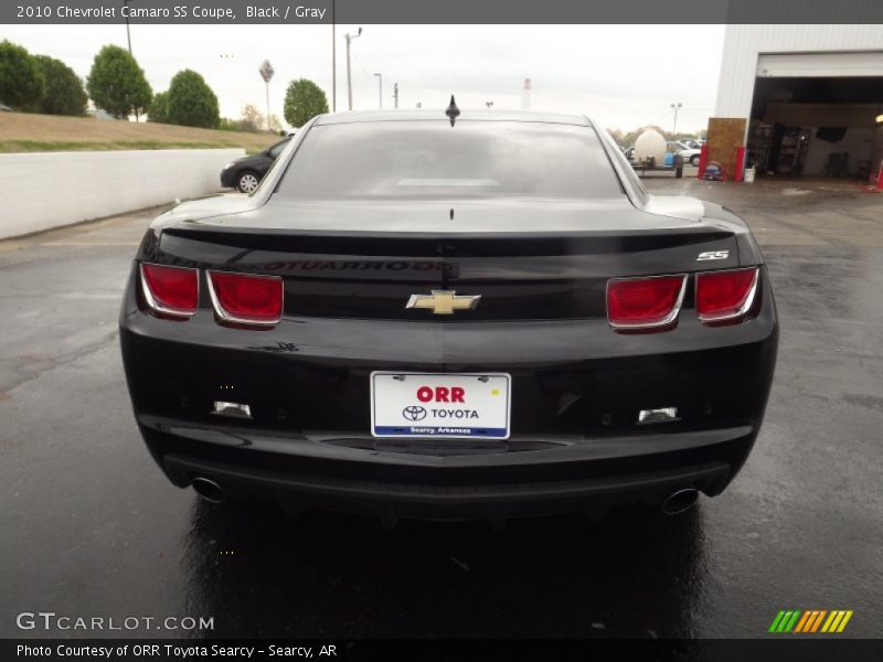 Black / Gray 2010 Chevrolet Camaro SS Coupe