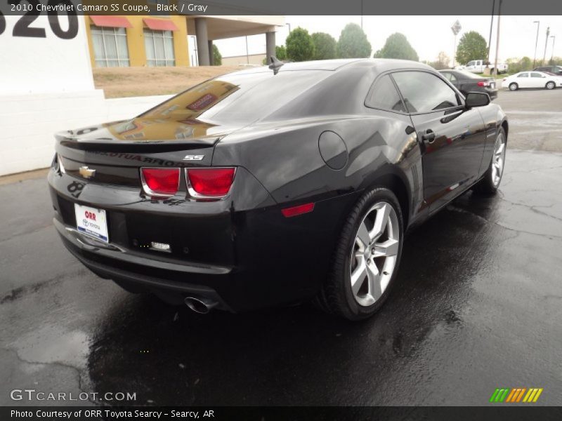 Black / Gray 2010 Chevrolet Camaro SS Coupe