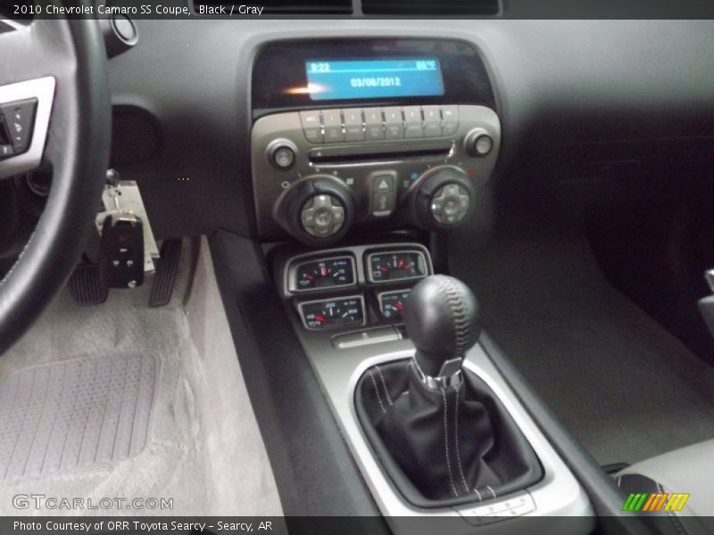 Black / Gray 2010 Chevrolet Camaro SS Coupe