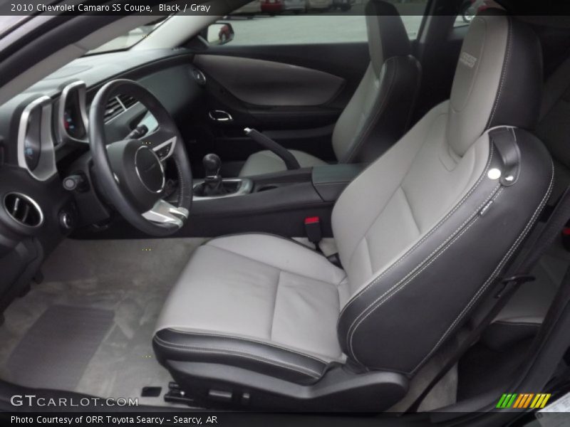 Black / Gray 2010 Chevrolet Camaro SS Coupe