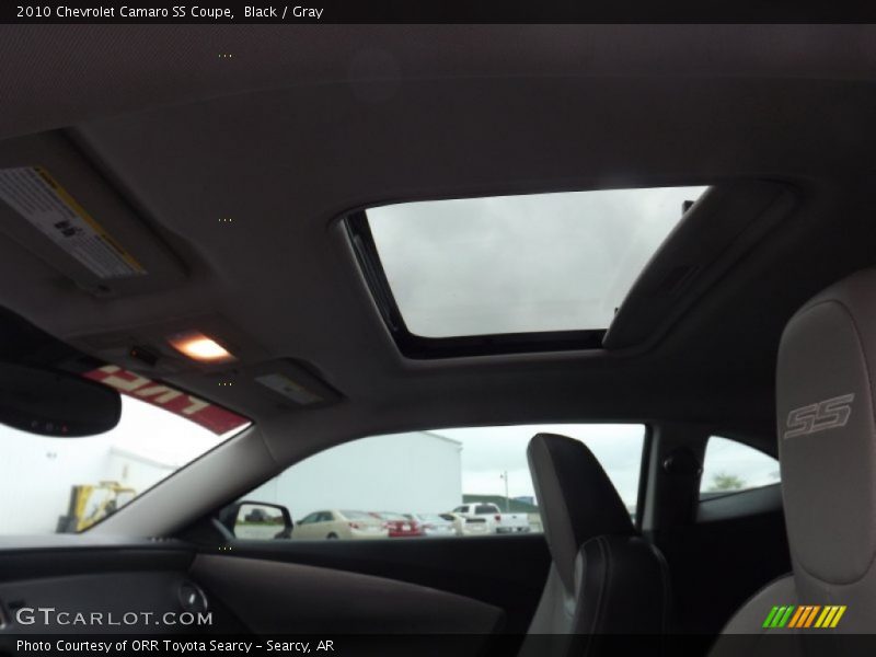 Black / Gray 2010 Chevrolet Camaro SS Coupe