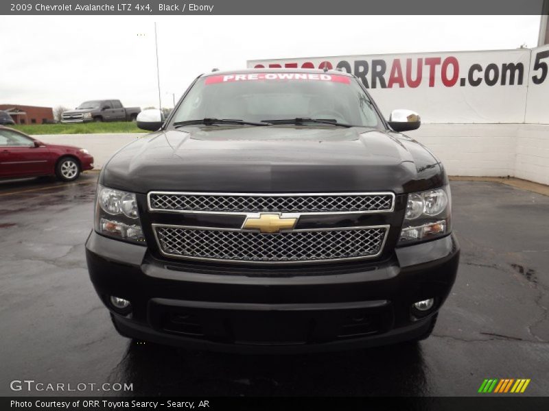 Black / Ebony 2009 Chevrolet Avalanche LTZ 4x4