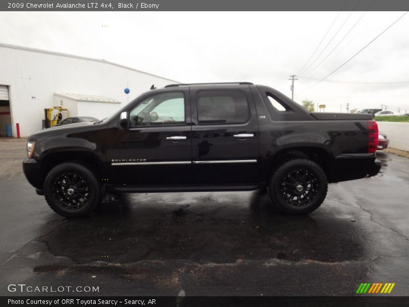 Black / Ebony 2009 Chevrolet Avalanche LTZ 4x4