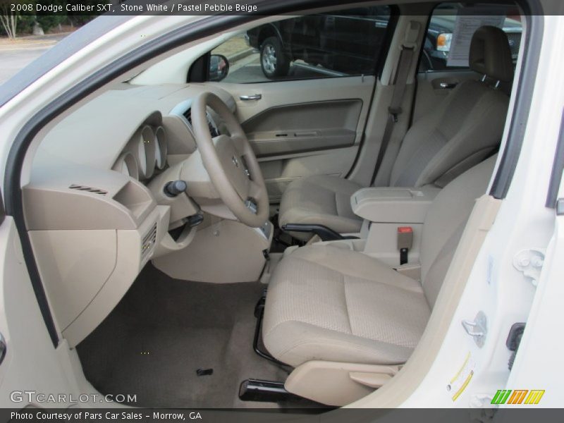 Stone White / Pastel Pebble Beige 2008 Dodge Caliber SXT
