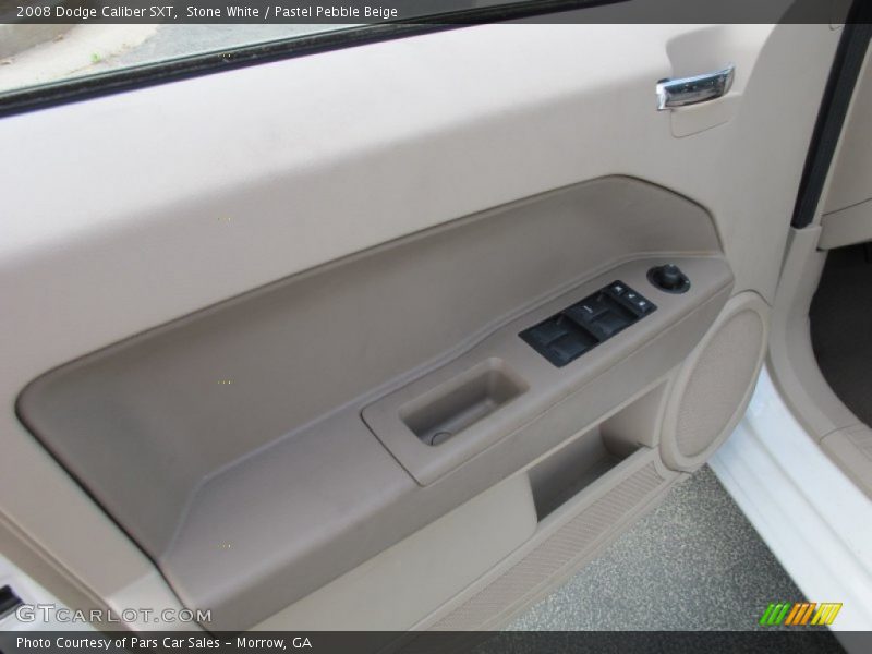 Stone White / Pastel Pebble Beige 2008 Dodge Caliber SXT