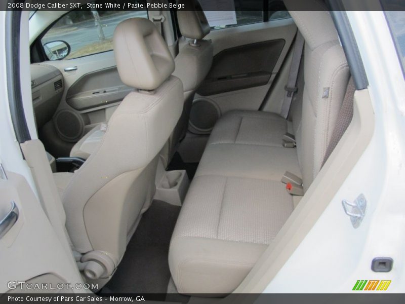 Stone White / Pastel Pebble Beige 2008 Dodge Caliber SXT