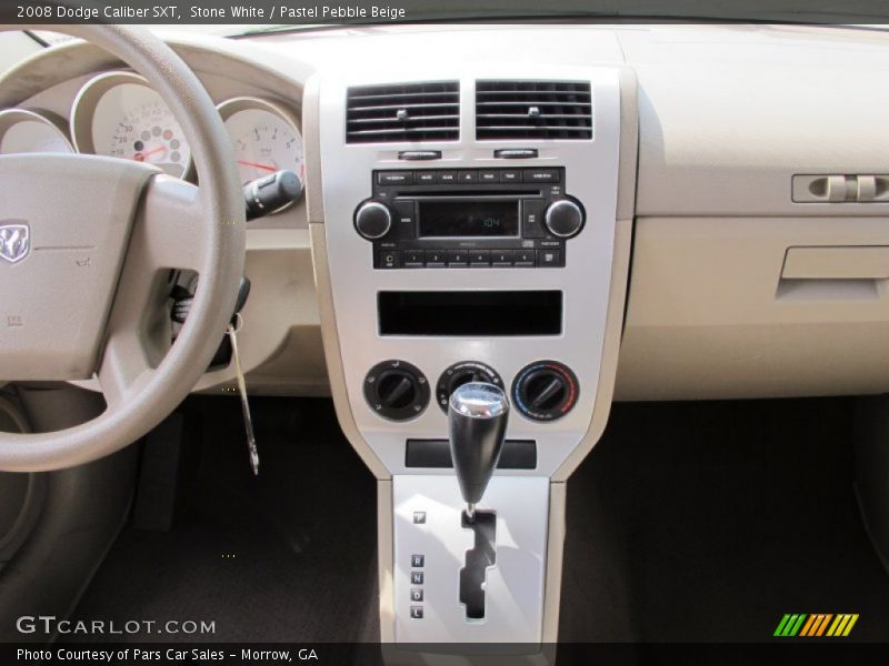 Stone White / Pastel Pebble Beige 2008 Dodge Caliber SXT