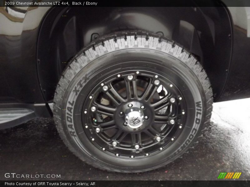 Black / Ebony 2009 Chevrolet Avalanche LTZ 4x4