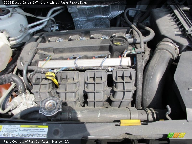 Stone White / Pastel Pebble Beige 2008 Dodge Caliber SXT