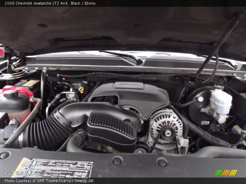 Black / Ebony 2009 Chevrolet Avalanche LTZ 4x4