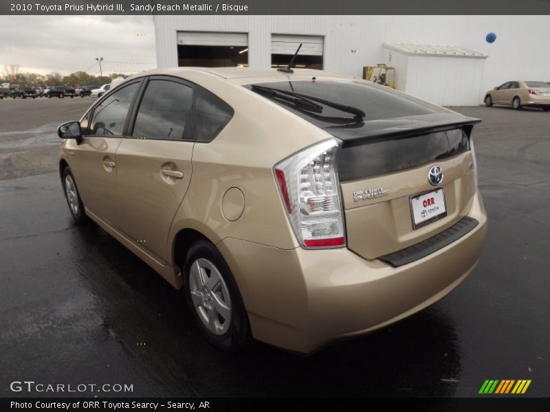 Sandy Beach Metallic / Bisque 2010 Toyota Prius Hybrid III