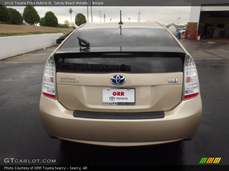 Sandy Beach Metallic / Bisque 2010 Toyota Prius Hybrid III