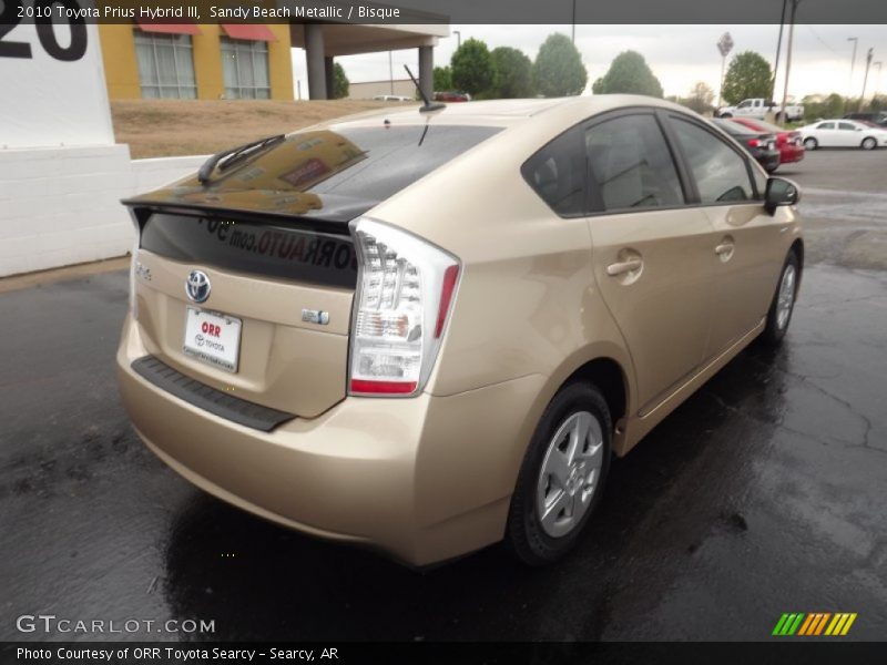 Sandy Beach Metallic / Bisque 2010 Toyota Prius Hybrid III