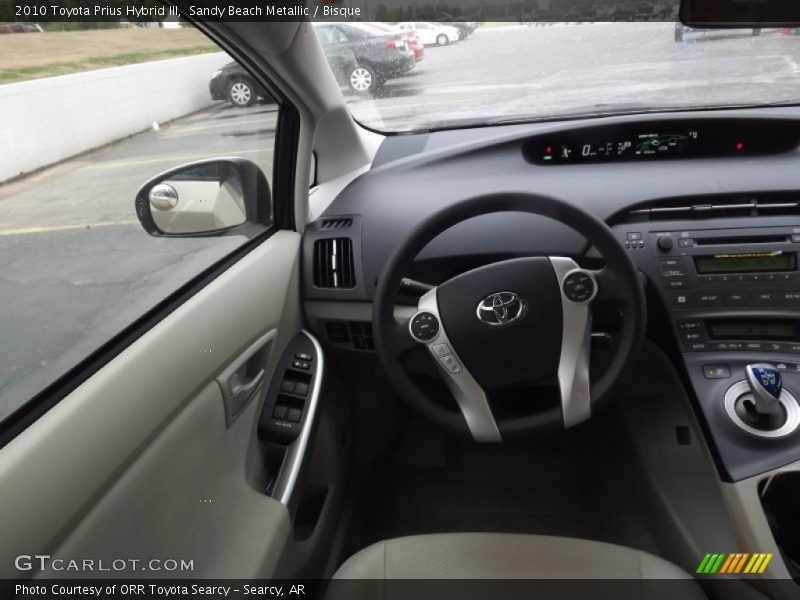 Sandy Beach Metallic / Bisque 2010 Toyota Prius Hybrid III