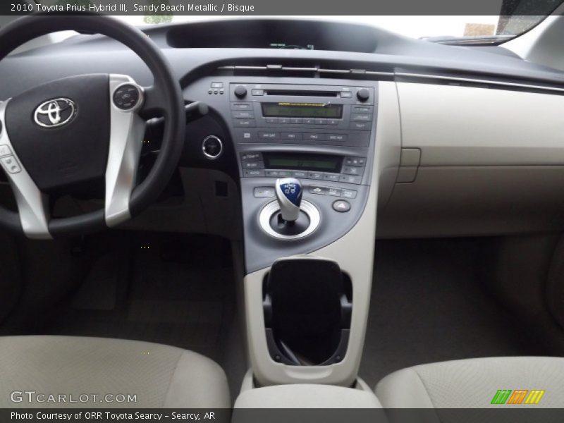 Sandy Beach Metallic / Bisque 2010 Toyota Prius Hybrid III