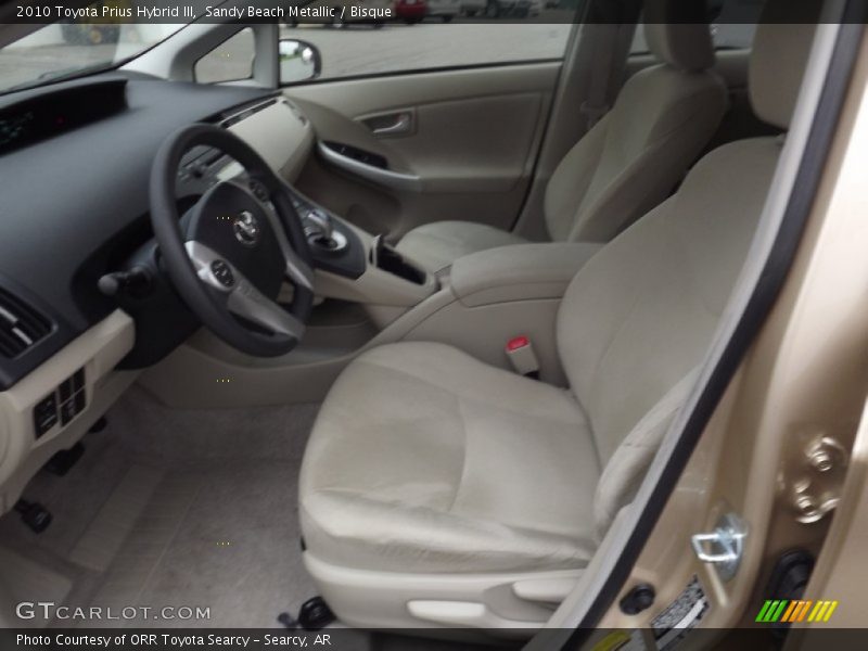 Sandy Beach Metallic / Bisque 2010 Toyota Prius Hybrid III