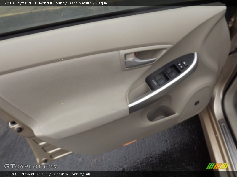 Sandy Beach Metallic / Bisque 2010 Toyota Prius Hybrid III