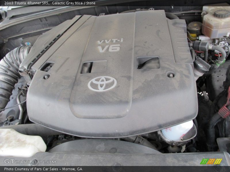 Galactic Gray Mica / Stone 2003 Toyota 4Runner SR5