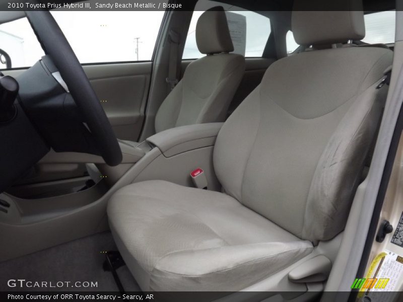 Sandy Beach Metallic / Bisque 2010 Toyota Prius Hybrid III