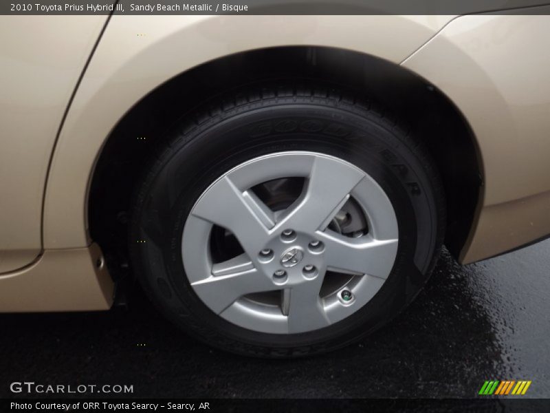 Sandy Beach Metallic / Bisque 2010 Toyota Prius Hybrid III