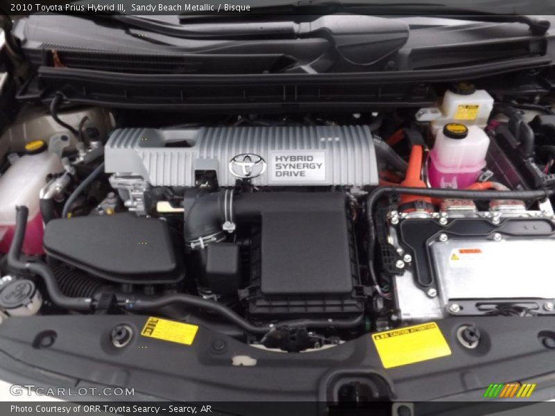Sandy Beach Metallic / Bisque 2010 Toyota Prius Hybrid III
