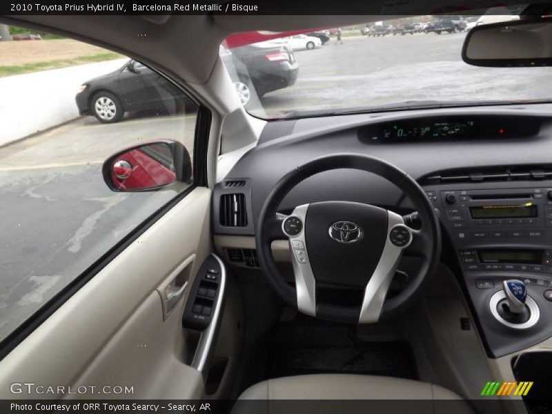 Barcelona Red Metallic / Bisque 2010 Toyota Prius Hybrid IV