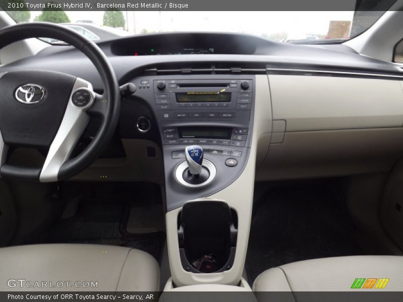 Barcelona Red Metallic / Bisque 2010 Toyota Prius Hybrid IV