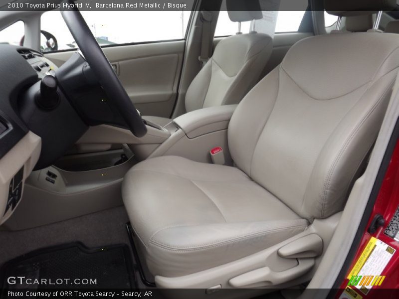 Barcelona Red Metallic / Bisque 2010 Toyota Prius Hybrid IV
