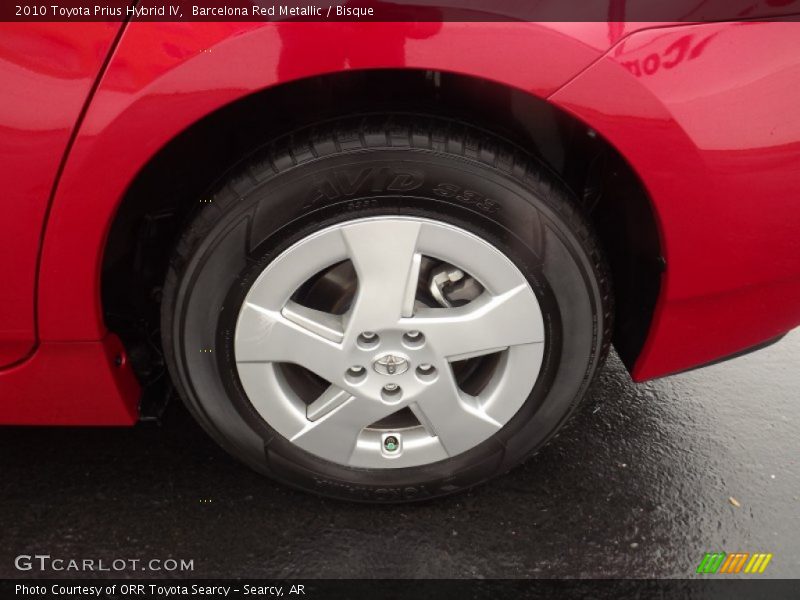 Barcelona Red Metallic / Bisque 2010 Toyota Prius Hybrid IV
